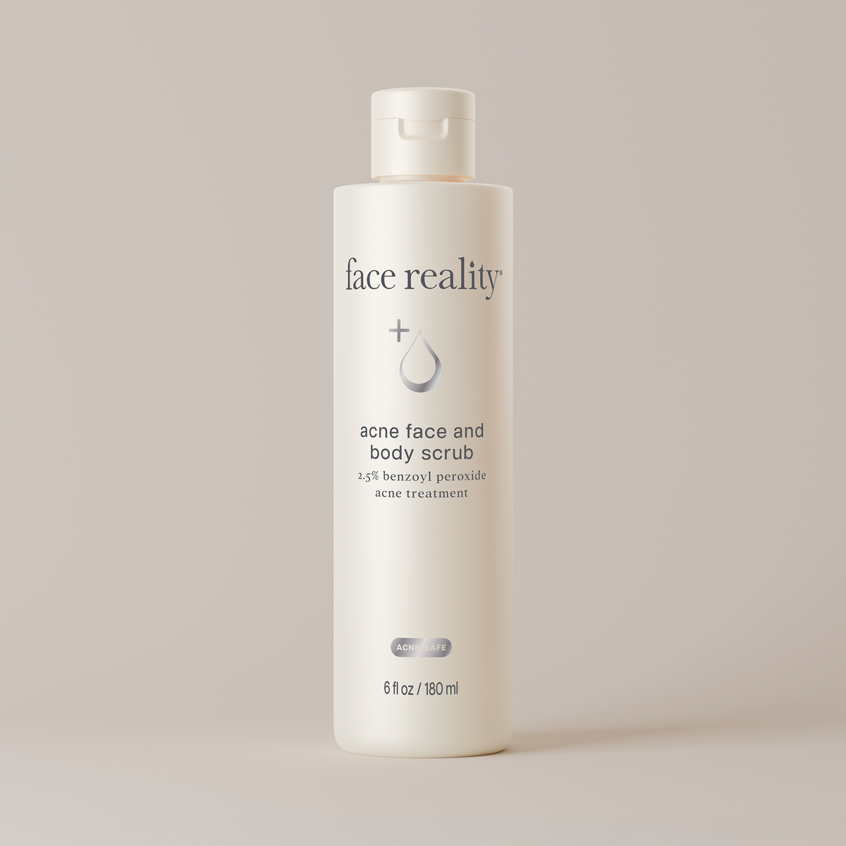 Acne Face and Body Scrub — product packaging