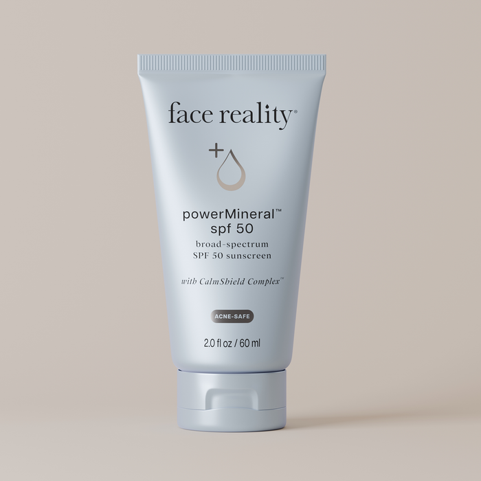 powerMineral™ SPF 50 — product packaging